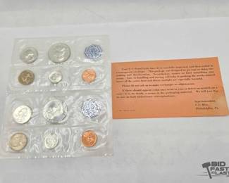 1600 2 1963 US Mint Proof Sets