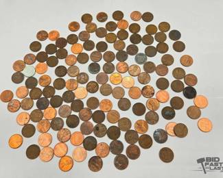 1634  Wheat  Lincoln Pennies