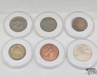 1716  United Kingdom and Netherland Coins