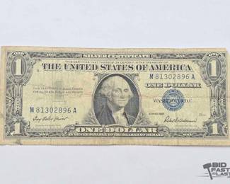 1494  1957 $1 Silver Certificate