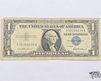 1495  1957 $1 Silver Certificate
