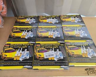 5518  9 Boxes of Windshield Repair Kits
