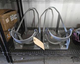 5122  2 Motor Cycle Wheels Chocks