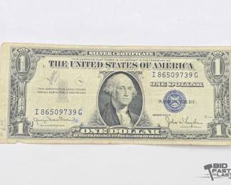 1497  1935 $1 Silver Certificate