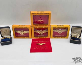 1751  24kt GoldPlated Pins