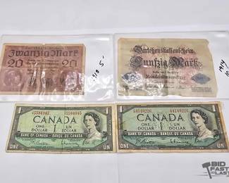 1697  Canadian  German Currency
