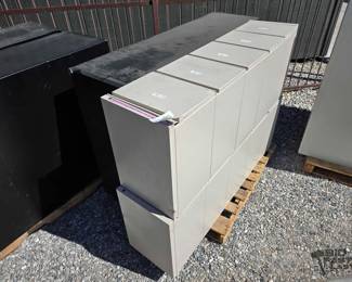 2764 3 Office File Cabinets