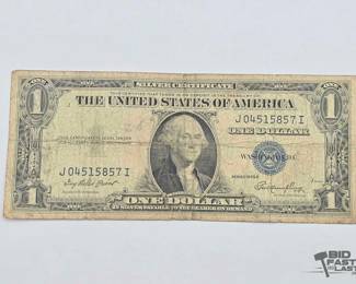 1498  1935 $1 Silver Certificate