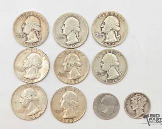 1407 90 Silver Coins