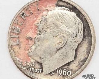 1412  1960D Roosevelt Dime, 2.5g