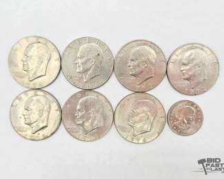 1618  Susan B Anthony  Eisenhower Dollars