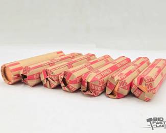 1632  7 Rolls of U.S. Pennies