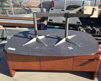 2704 Office Desk and Conference Table