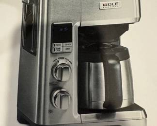 Wolf Gourmet coffee maker