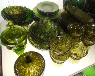 Green Glassware