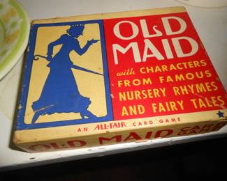 Vintage Old Maid Cards
