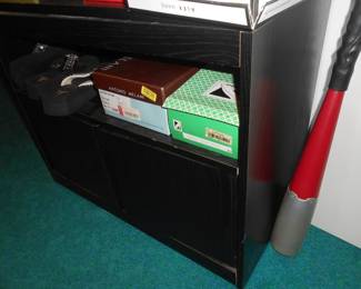 shoes and cabinet .......