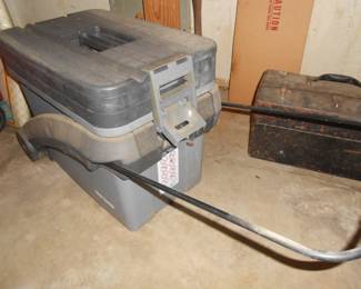 Rolling Tool Box w/ Slide In Handle