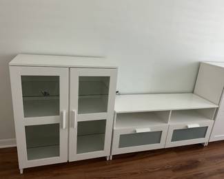 Cabinets 31x16x37 and 15x16x21