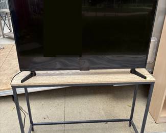 60" TV, tv stand