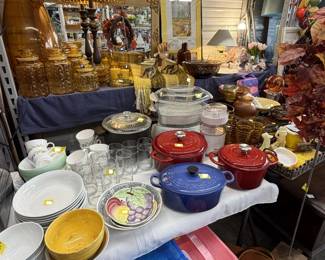 Le Cruset dutch ovens