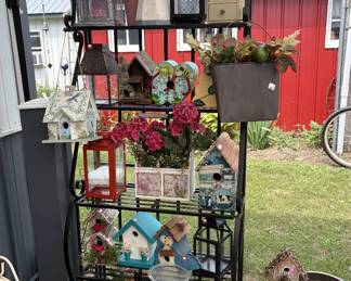 bird houses, decor