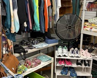 shoes, clothing, bags