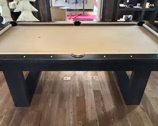 BUY IT NOW! $3,500. AE Schmidt Co.  pool table. 44 x 88 Gallery Rustic black on Tulipwood. Bought new 2021 for $7,195.00. Call Jan at 314 960-5700.
