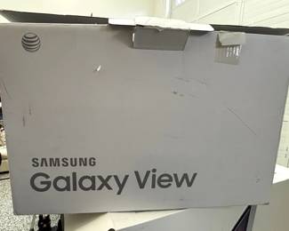 BUY IT NOW! $225.00. Samsung Galaxy View 18.4" touchscreen tablet. Call Jan at 314 960-5700