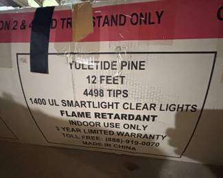 12 ft. Christmas tree, box 2
