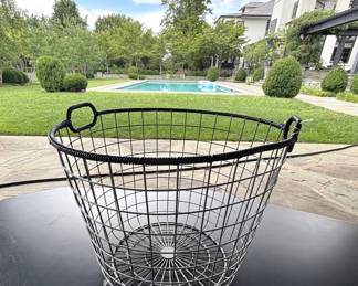 Wire basket.