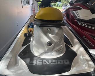 BUY IT NOW! $17,000.00.  A 2019 Yamaha FX Limited Waverunner Jet ski & 2007 Seadoo GT1, 4Tec, Jet ski, includes 2019 Triton trailer.
