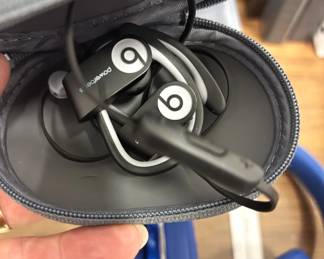 Beats ear buds and head phones.