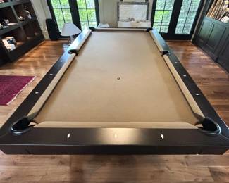 BUY IT NOW! $3,500. AE Schmidt Co.  pool table. 44 x 88 Gallery Rustic black on Tulipwood. Bought new 2021 for $7,195.00. Call Jan at 314 960-5700.