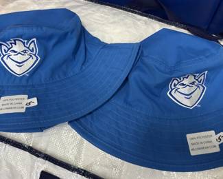 Billikens basketball bucket hats.