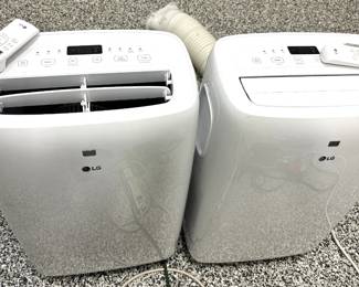 BUY IT NOW! $100.00 Each.  LG portable air conditioners w/remote(needs window slider plate). Call Jan at 314 960-5700.