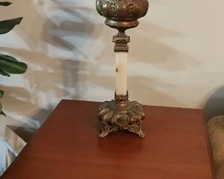 Beautiful Banquet Lamp & Parlor Table