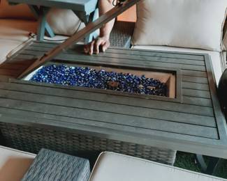 Rattan Fire Pit