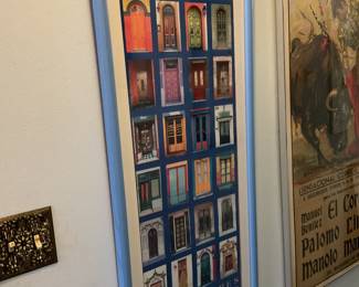 Buenos Aires doors poster