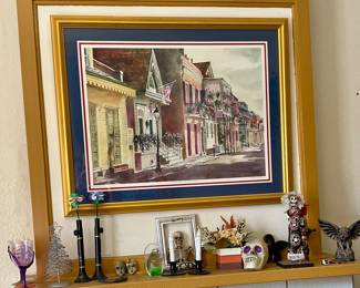 New Orleans water color