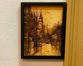 Impasto painting