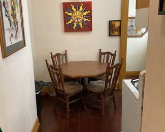 Table and chairs