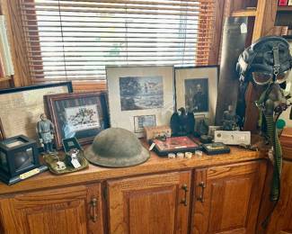 Authentic military and war memorabilia