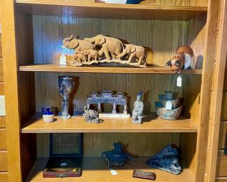 Antique and vintage collectibles and decor