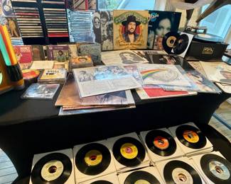 Vintage signed vinyl albums, records & CD’s