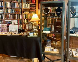 Vintage gold and silver jewelry, coins, stamps, and more