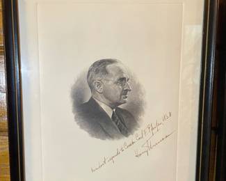 Presidential signature / autograph
