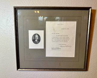 Presidential signature