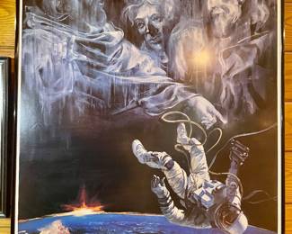 Signed Artist Proof (AP) by the astronaut limited edition