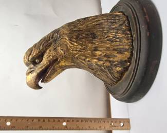 Federal period wood carved eagle